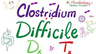 Clostridium difficile (Pseudomembranous Colitis) Diagnosis & Treatment