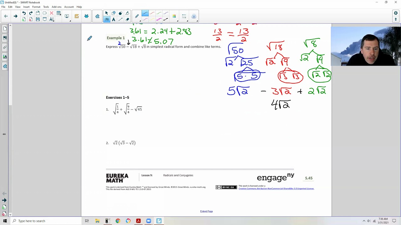 Algebra 2 Module 1 Lesson 9 Video - YouTube