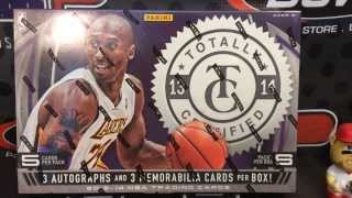 2013-14 Totally Certified Basketball Box Break Review