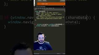 JavaScript Browser Web Share API