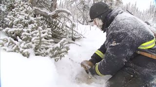 山地硬汉30：捕猎松貂，马蒂终于开运了，刚开工就抓到两只松貂