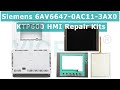 6AV6647-0AC11-3AX0 Siemens KTP600 HMI Repair Kit, Touch Screen, Case, LCD Display, Membrane Keypad