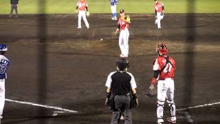 20120429 IS vs FD (8裏　JAバンク蔵本球場)