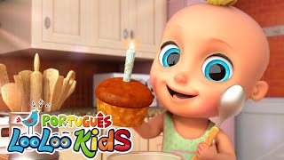 Vamos fazer Cupcakes e Mais Divertidas Músicas Infantis com LooLoo Kids em Português