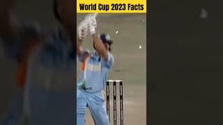 World Cup 2023 Facts 🏏 #shorts #worldcup2023
