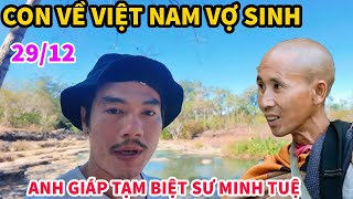 🙏Anh GIÁP Tạm Biệt Thầy Minh Tuệ Về Việt Nam Gấp, Đoàn Bộ Hành Làm Thủ Tục Ngay Tại Biên Giới TL