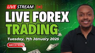 Live Forex Trading Session and Chart Analysis 7th January 2025 | London Session