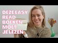 ✨ Makkelijke boeken om te lezen ✨ | Easy read boeken die je moet lezen