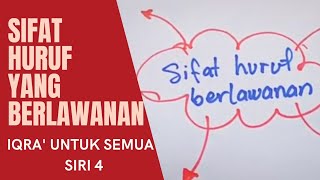 IQRA' UNTUK SEMUA : SIRI 4 - TAJWID : SIFAT HURUF HIJAIYAH YANG BERLAWANAN #belajaralquran