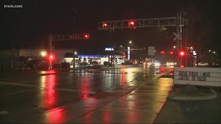 Traffic delays of up to 2 hours reported at some Spokane-area train crossings