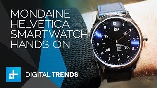 Mondaine Helvetica Smartwatch - Hands On First Look at Baselworld 2018