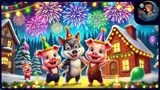 Los 3 Cerditos en Año Nuevo 🎉🐷✨ Perdonar e Iniciar algo nuevo Cuento infantil