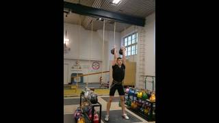 Jerk 2x32kg 110 reps 8 min Dmitry Shipunov (AC Hamburg)