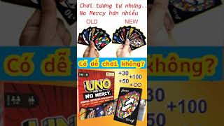 uno no mercy không thương xót +100 + vô cực chơi như thế nào