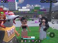 playing baddies on roblox beef and funny ..