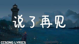 说了再见 Said Goodbye (男声版 Male.Ver) - 王晰 Elvis Wang『电视剧 程序员那么可爱 Cute Programmer OST』