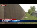 greenlawn floodwall being activated