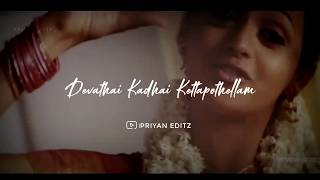 kadhal vaithu song 😔🖤 Whatsapp status 💔 deepavali | Priyan Editz
