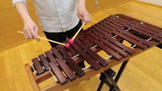 189【KOROGI卓上木琴】desk xylophone improvisation YAMAHA ME-104