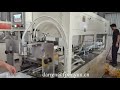 Semi automatic small toilet roll paper packing machine