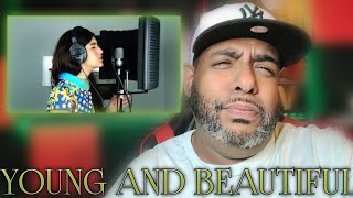 Angelina Jordan - Young And Beautiful (Lana Del Rey Cover) - REACTION!!!