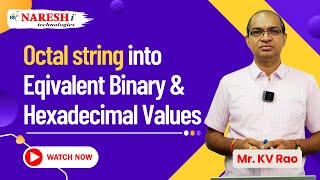 Python Program to Convert Octal to Binary and Hexadecimal Program | NareshIT