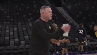 Michael Malone Mic'd up at Nuggets Practice