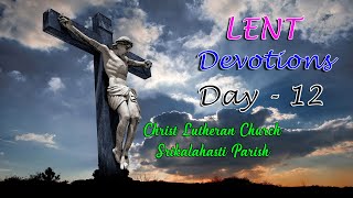 🔴lent day - 12(14-03-2022)