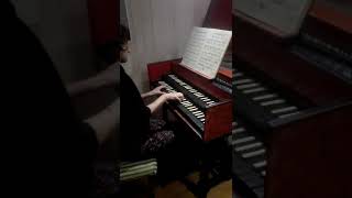 François COUPERIN: l'Art de toucher le Clavecin: 2e prélude Elisabeth Joyé