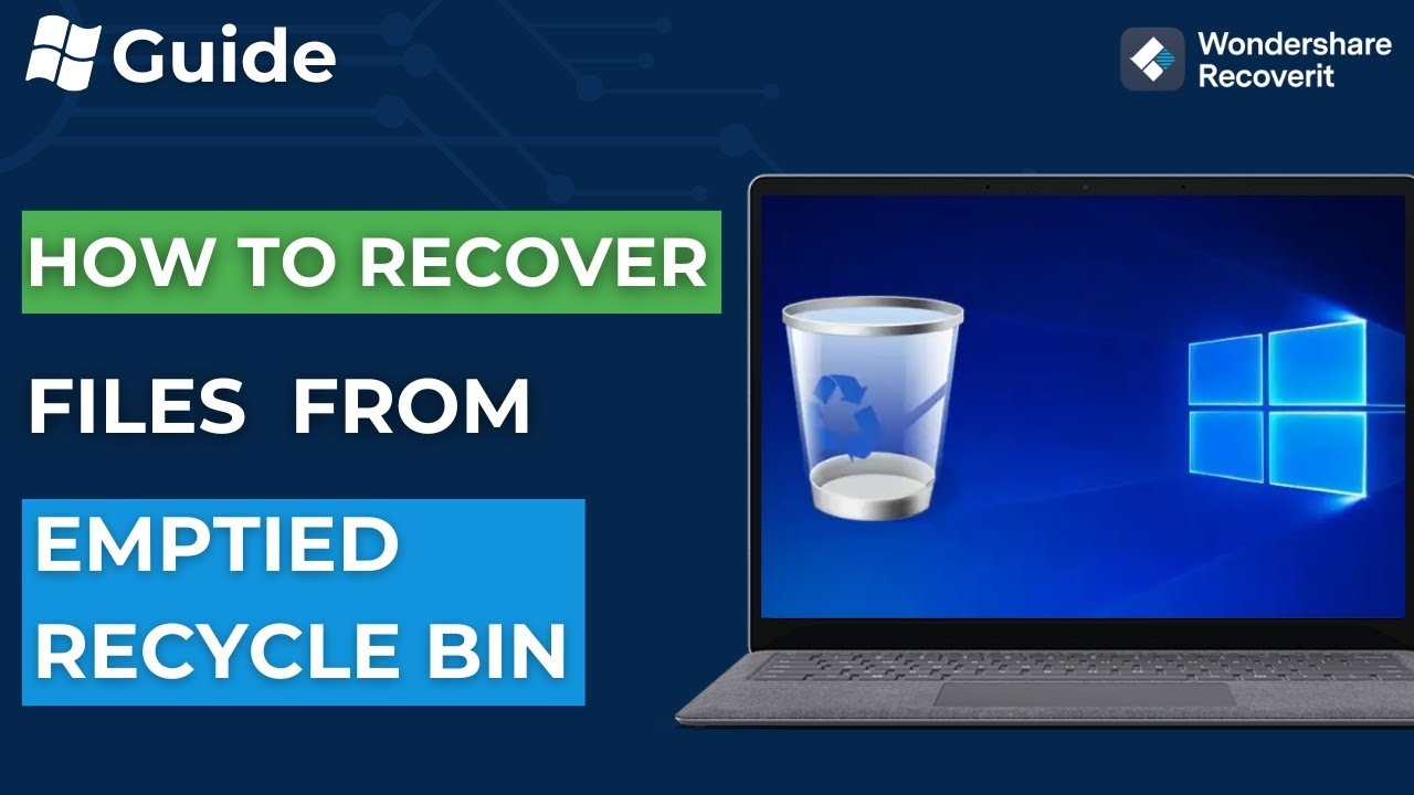 Guide—How To Recover Files From Emptied Recycle Bin? (Windows) - YouTube