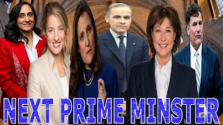 The Front Runners For Liberal Leadership And The Next PM Of Canada