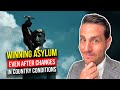 Can I still win asylum if the government in my country changes?