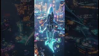 The Whale Sanctuary Tower  #Ai #futuristic #skyscraper #shortvideo