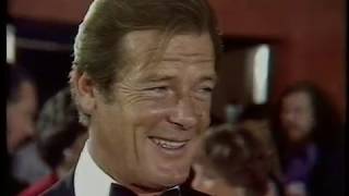 Sir Roger Moore interview | James Bond Premiere | For your eyes only | 007 | 1981