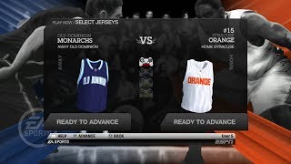 NCAA Basketball 14 (Rosters Updated For 2018 2019 Season) Old Dominion vs Syracuse