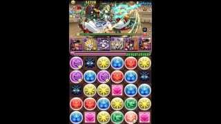 パズドラ「第5回チャレンジダンジョン　Lv10」　オオクニヌシPT ノーコン