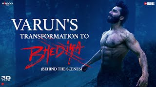 Varun's Transformation To Bhediya | Behind The Scenes | In Cinemas Now