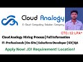 Cloud Analogy Hiring Full Process | Salesforce Developer Interview Process | Hiring Updates at Cloud