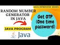 How to generate Random numbers in Java | Java Interview random number program #java #programming
