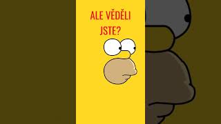 NÁHODNÝ DENNÍ FAKT #30 - CELKOVÁ DÉLKA SIMPSONŮ #fakty #czech #cz