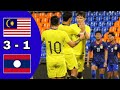 MALAYSIA VS LAOS | FRIENDLY MATCH 2024 | RESULTS MALAYSIA VS LAOS