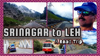 Srinagar to Leh. Road Trip in Shared Taxi on National Highway No-1, Mesmerizing views.