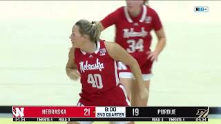 Highlights | Nebraska WBB vs. Purdue