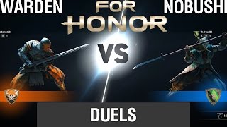 For Honor (BETA) Duels: Warden vs Nobushi & Orochi vs Kensei