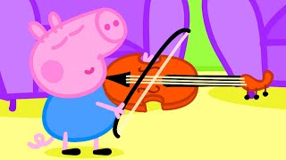 Peppa Pig And George Learn How To Play Musical Instruments | Kids TV And Stories