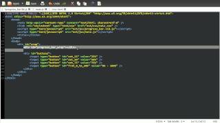 JavaScript Tutorial: Simple Progress Bar [part 01]