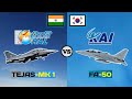 Indian Tejas vs South Korean Fa 50 Comparison Video 2022