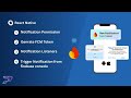 React Native Push Notifications with Firebase & Node.js |  3. React Native Notification + Firebase