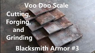 DemolitionRanch Armor Challenge Voo Doo Scale Cutting, Forging, and Grinding Blacksmith Armor #3