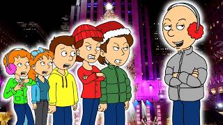 Classic Caillou Ruins The Christmas Trip To New York City / Grounded / Arrested